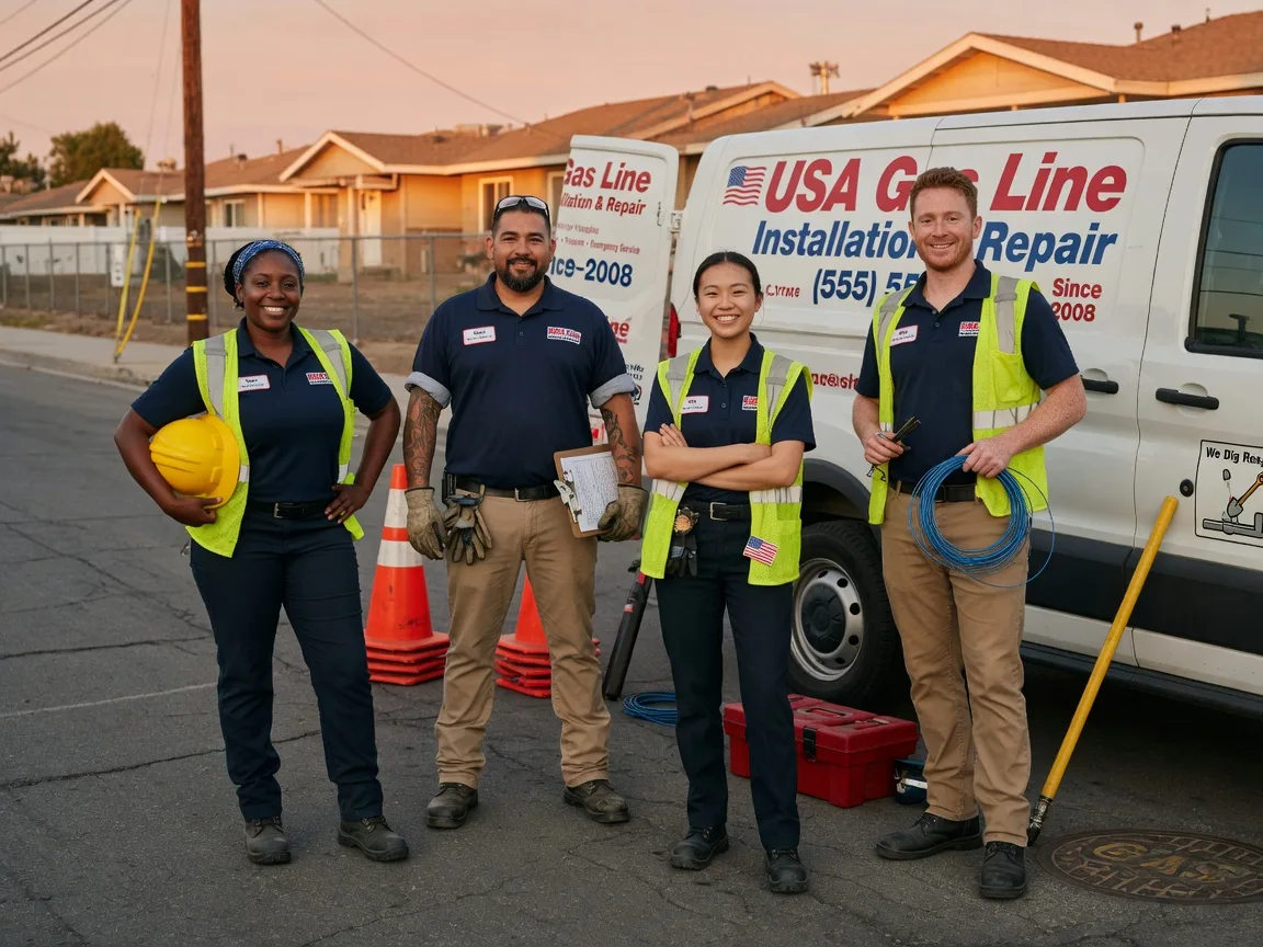 Gas Line Installation company in Jourdanton, TX